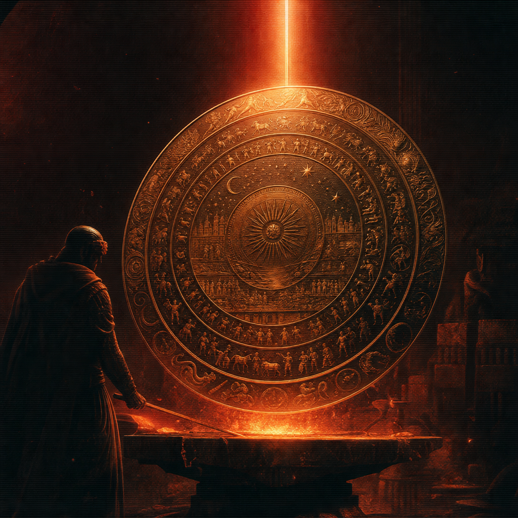 Narrative plate: The Shield of Hephaestus